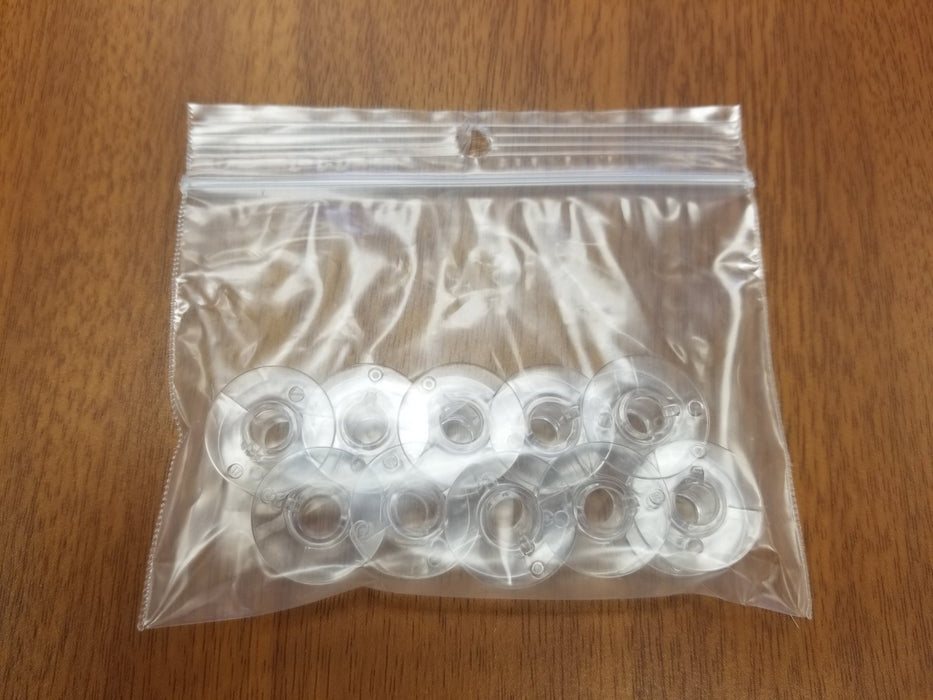 Janome Plastic 15 Class Bobbin - 10 pack