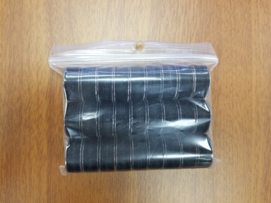 Brother Prewound Class L Bobbins - Black