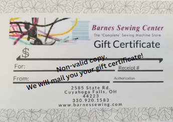 $25 Barnes Gift Certificate