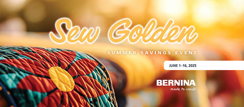 Bernina Summer Savings Event