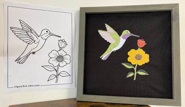 My Design / IQ Line Image into Embroidery Mini Class
