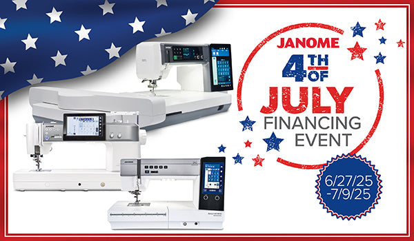 Janome 4th of July Sale