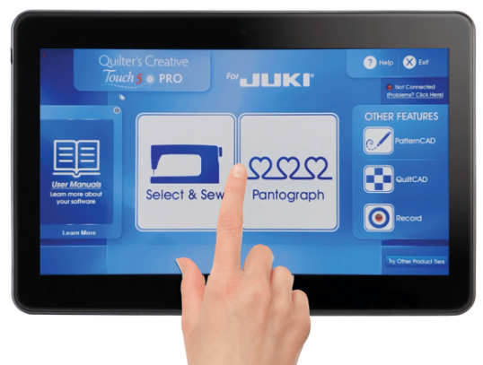 Edge to Edge with Juki QCT6 Software
