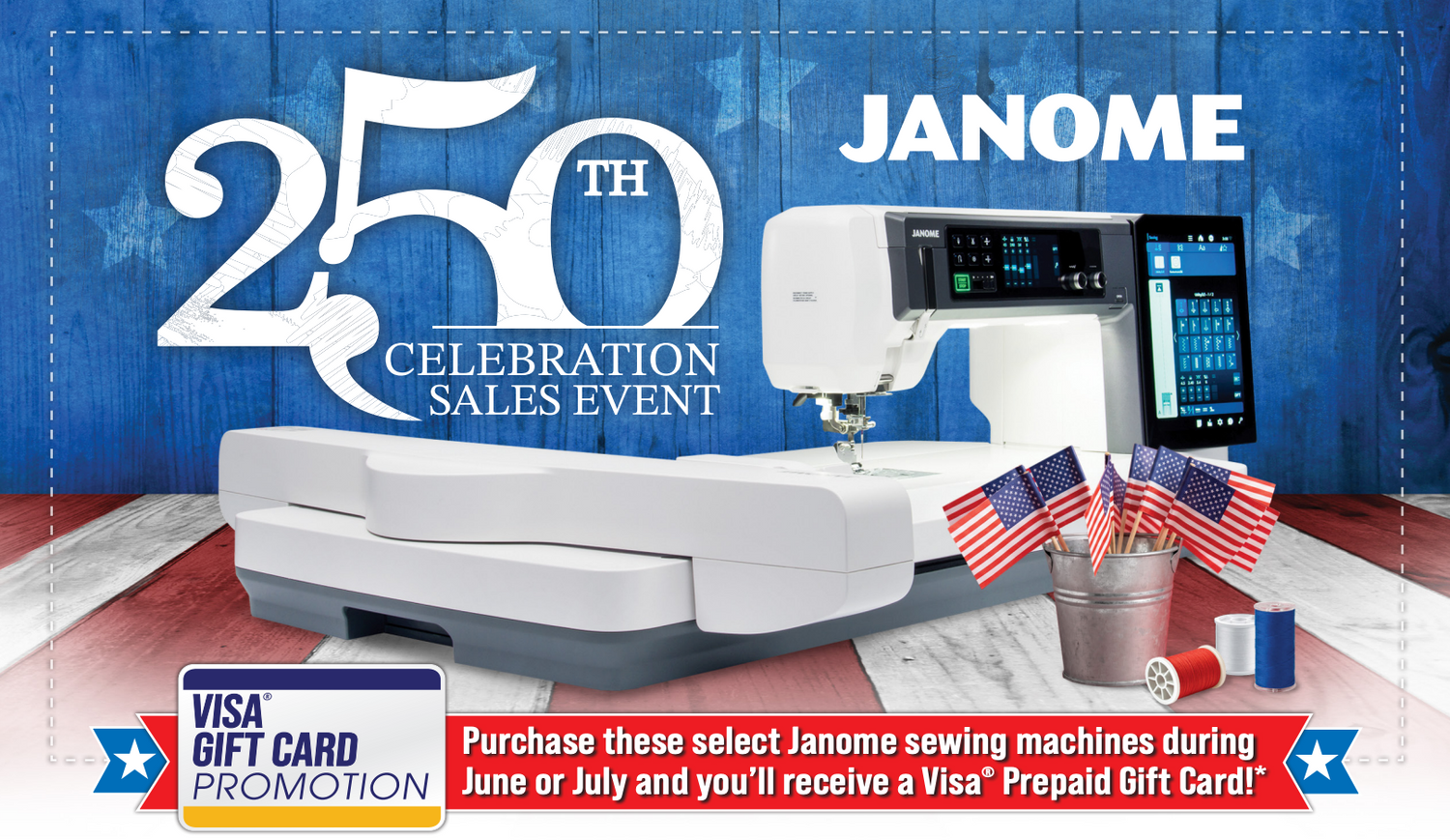 Janome June Promotions!