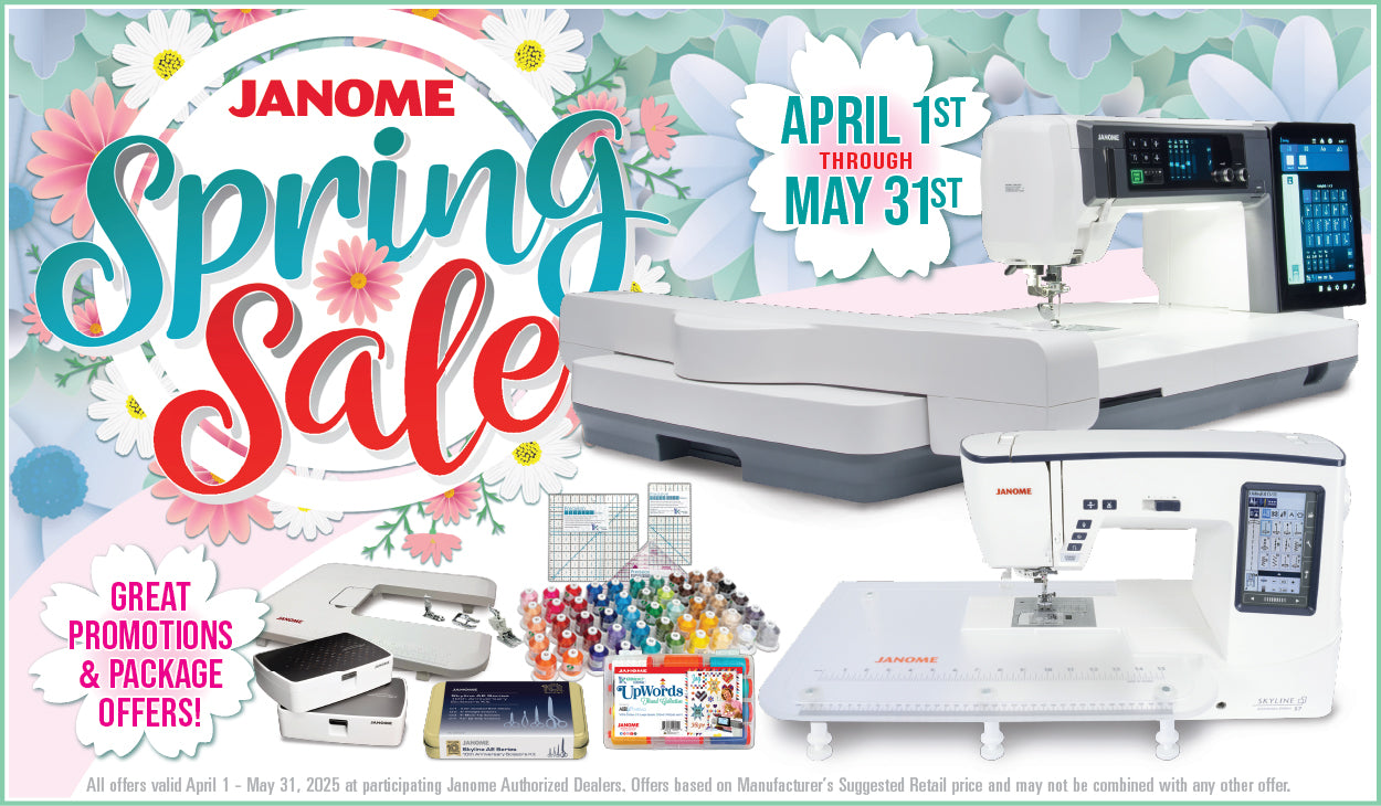 Janome Spring Sale