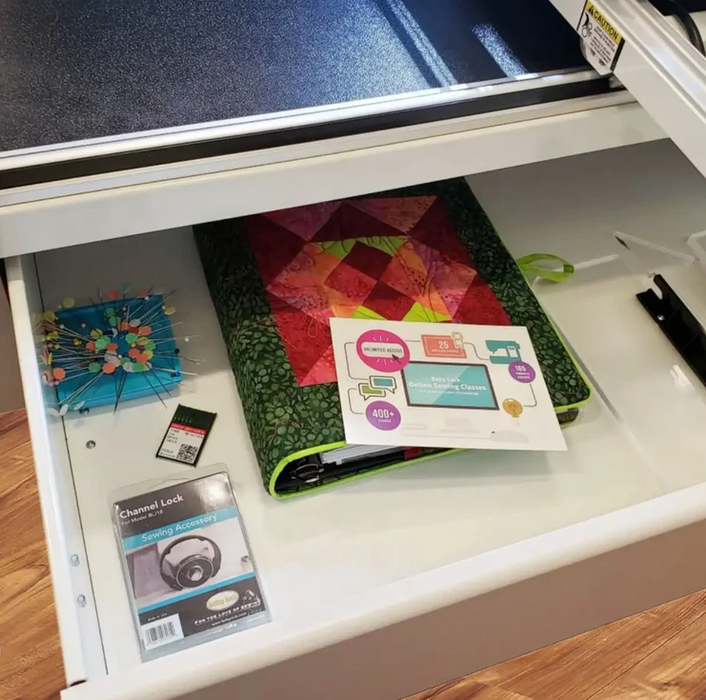 Baby Lock 5 foot drawer for quilt frame